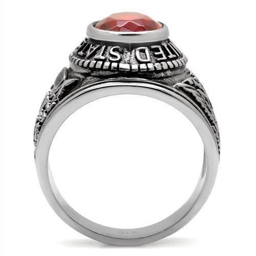 Men's Rings - TK414706 - High-Polished Stainless Steel Ring - VacationGrabs