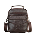 Men’s Small Crossbody Bag Genuine Leather Mobile Phone