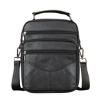 Men’s Small Crossbody Bag Genuine Leather Mobile Phone