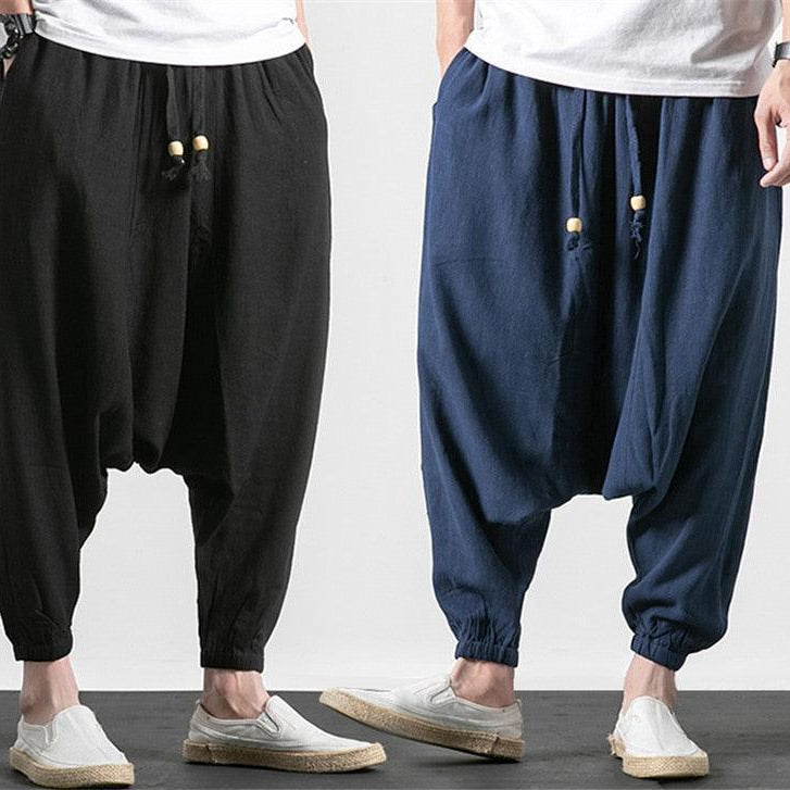 Men's Pants Mens 3X 4X 5X 6X 7X Size Harem Pants