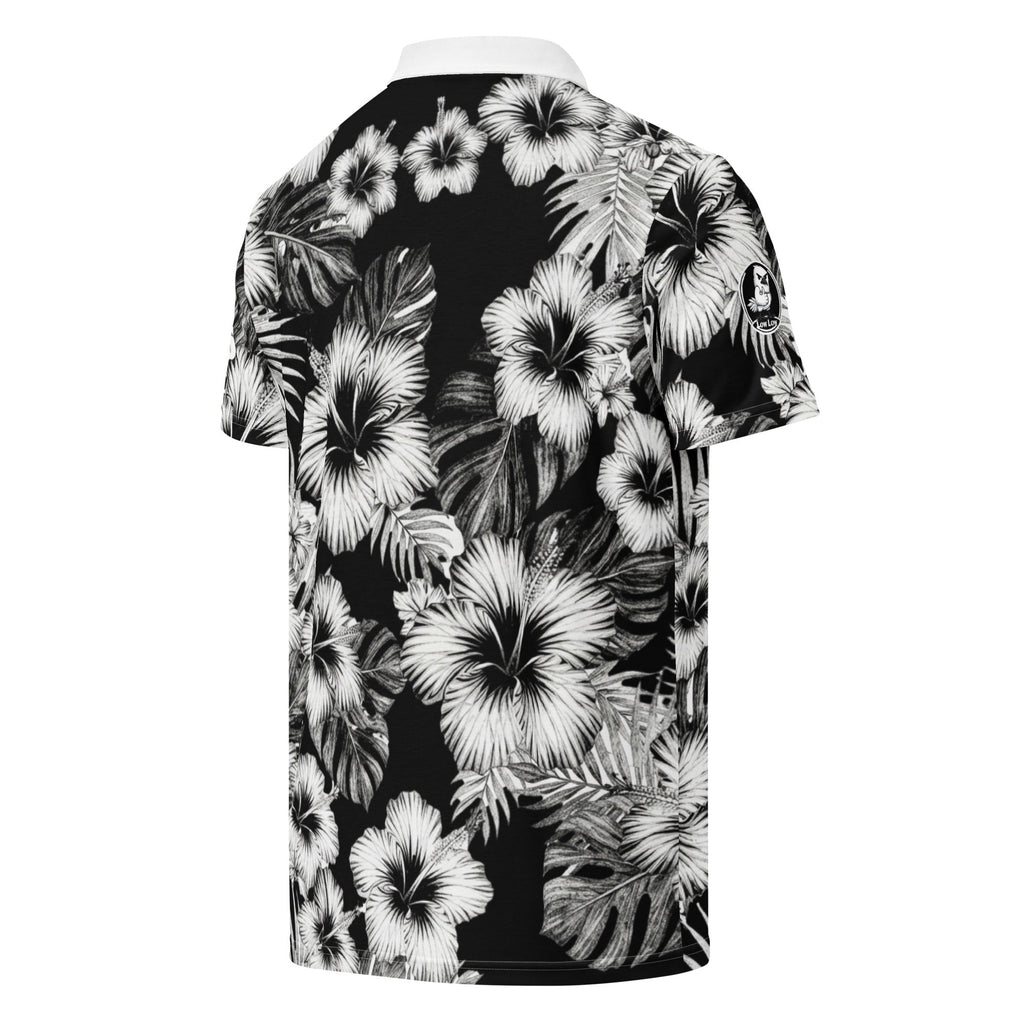 Midnight: Hawaiian Hibiscus | Polo Shirt (slim fit)