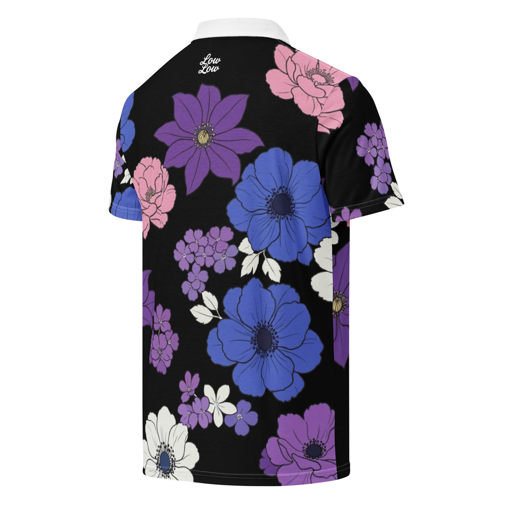 Midnight: Birdie Petals | Polo Shirt (slim fit)