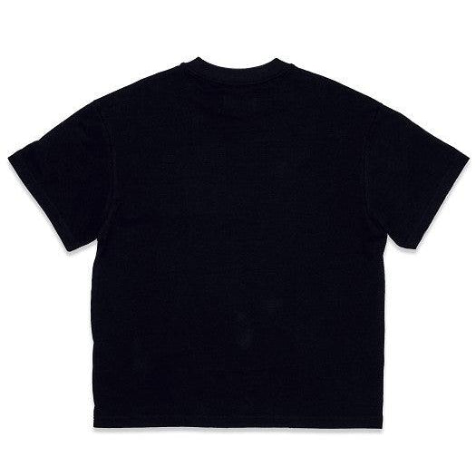 Men's Shirts - Tee's Mens Black Chenille Patch Tee Shirt