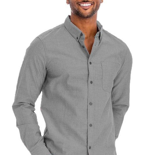 Men's Shirts Mens Business Casual Long Sleeve Shirts