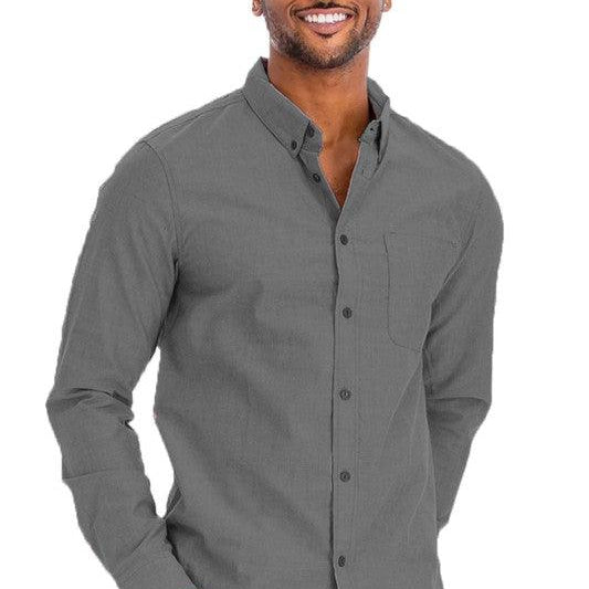 Men's Shirts Mens Business Casual Long Sleeve Shirts