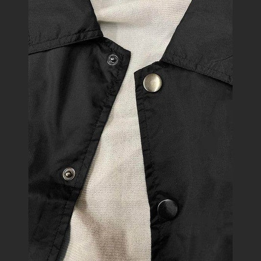 WEIV men's casual jackets, black, breathable fabric for everyday wear
