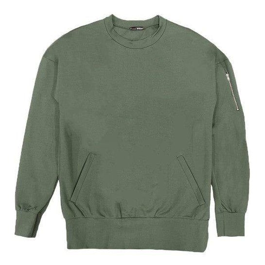 Mens Casual Long Sleeve Pullover Sweatshirts - VacationGrabs