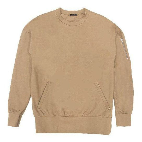 Mens Casual Long Sleeve Pullover Sweatshirts - VacationGrabs