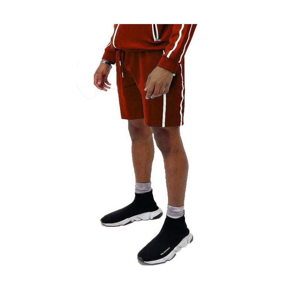 Mens Casual Taped Side Stripe Shorts - VacationGrabs