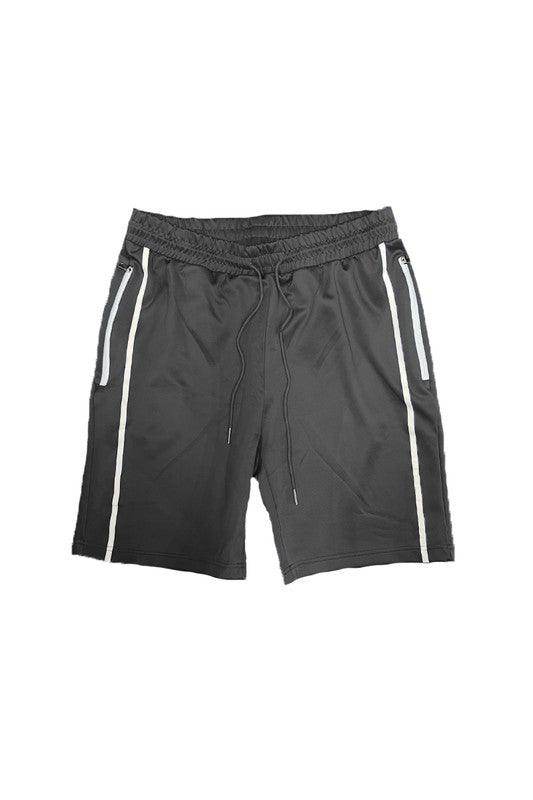 Mens Casual Taped Side Stripe Shorts - VacationGrabs