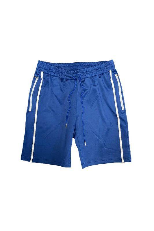 Mens Casual Taped Side Stripe Shorts - VacationGrabs