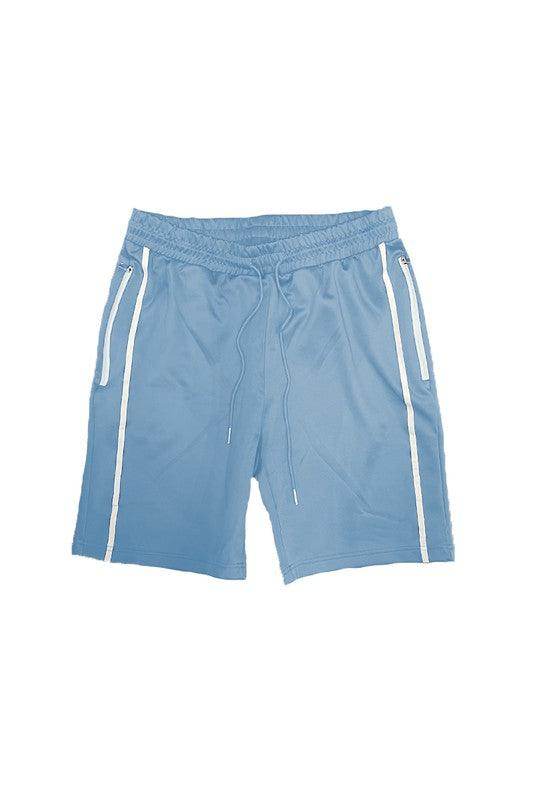 Mens Casual Taped Side Stripe Shorts - VacationGrabs