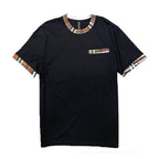 Mens Checkered Tshirt Short Set - VacationGrabs