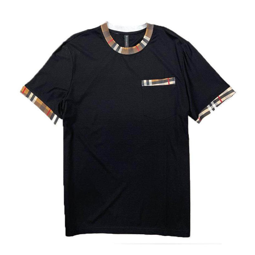Mens Checkered Tshirt Short Set - VacationGrabs