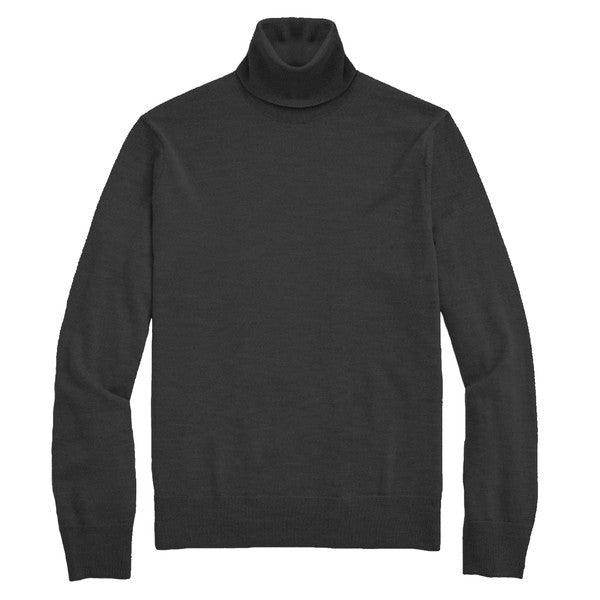 Mens Classic Solid Color Turtleneck Sweaters 6 Colors - VacationGrabs