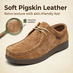 Men's comfortable shoes in soft pigskin leather for casual wear