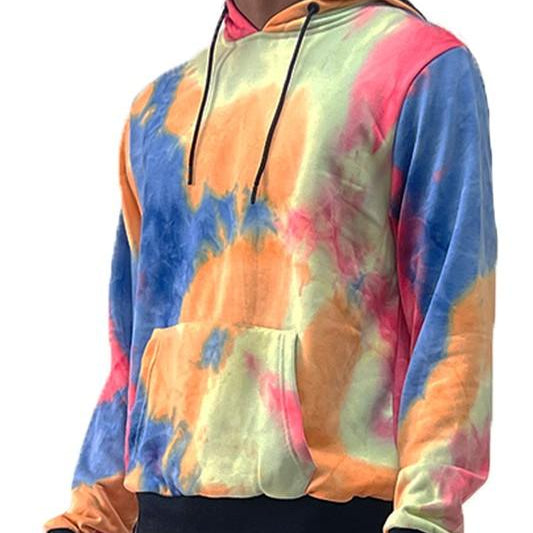 Men's Sweatshirts & Hoodies Mens Cotton Tye Dye Hoodies 5 Colors