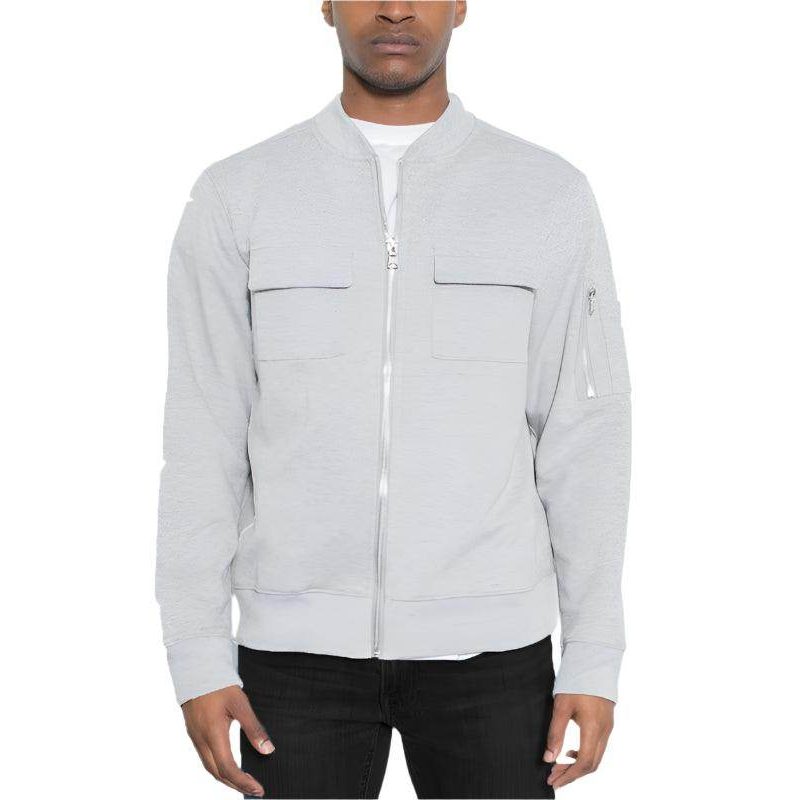 Mens Cotton Zip Up Light Weight Jacket - VacationGrabs