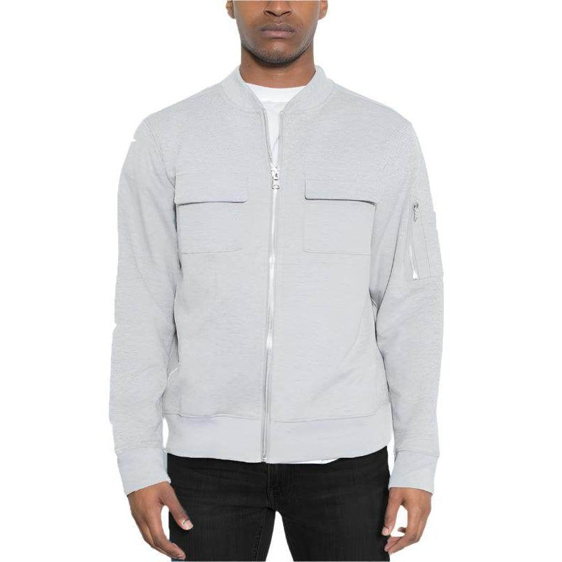 Mens Cotton Zip Up Light Weight Jacket - VacationGrabs