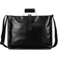 Men's  Leather Shoulder Bag A4 Briefcase Business