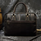 Luggage & Bags - Shoulder/Messenger Bags Mens Double Zipper Messenger Bag Leather Briefcase Shoulder Bag