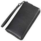 Men's Leather Multi-Functional Long Purse