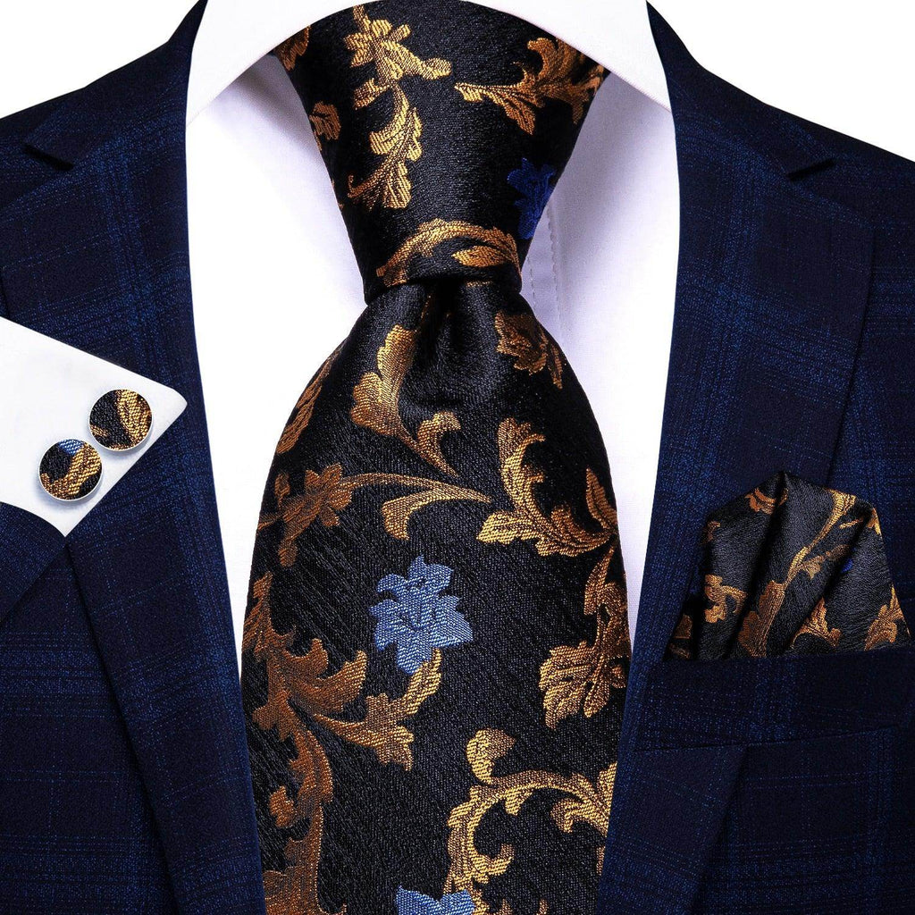 Mens Formal Luxury Wedding Neckties Gravatas 100% Silk - VacationGrabs