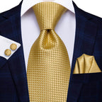 Mens Formal Luxury Wedding Neckties Gravatas 100% Silk - VacationGrabs