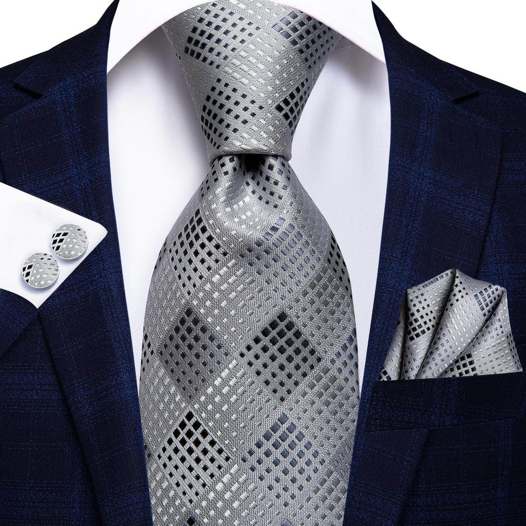 Mens Formal Luxury Wedding Neckties Gravatas 100% Silk - VacationGrabs