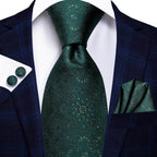 Mens Formal Luxury Wedding Neckties Gravatas 100% Silk - VacationGrabs
