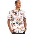 Mens Hawaiian Shirts Button Front Floral - VacationGrabs