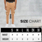 Mens Heathered Cotton Blend Joggers - VacationGrabs