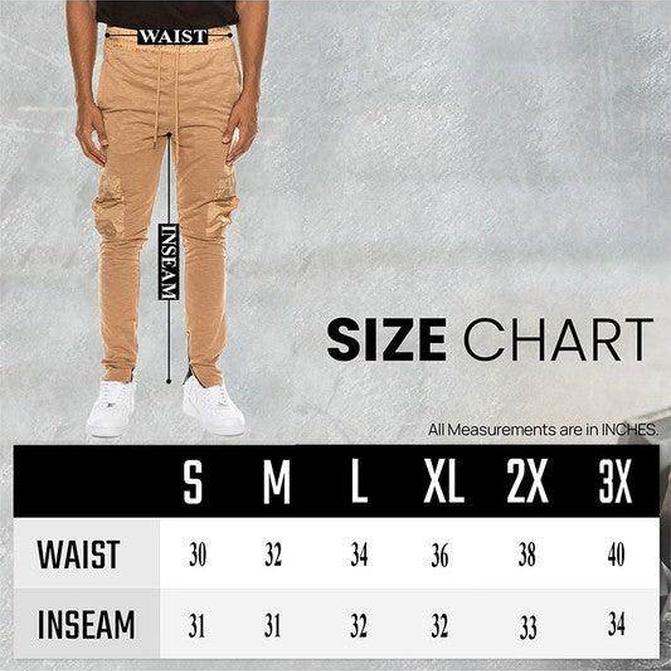 Mens Heathered Cotton Blend Joggers - VacationGrabs