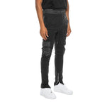 Mens Heathered Cotton Blend Joggers - VacationGrabs