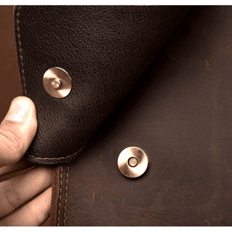 Luggage & Bags - Backpacks Mens Leather Business Backpack Rucksack Vintage