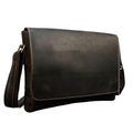 Men's Leather Crossbody Bag – High Quality Crazy Horse