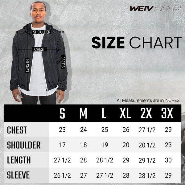 Mens Lightweight Hooded Windbreaker Jackets - VacationGrabs