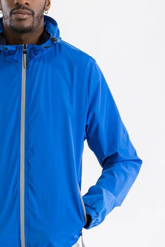 Mens Lightweight Hooded Windbreaker Jackets - VacationGrabs