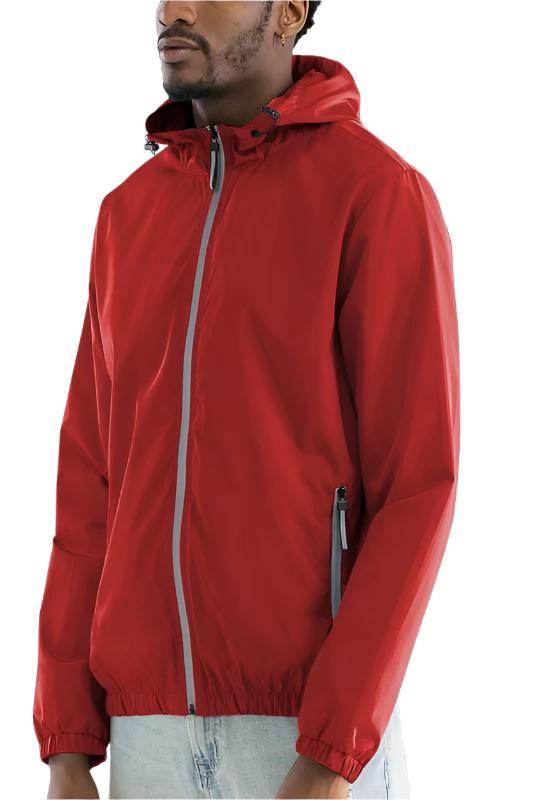 Mens Lightweight Hooded Windbreaker Jackets - VacationGrabs