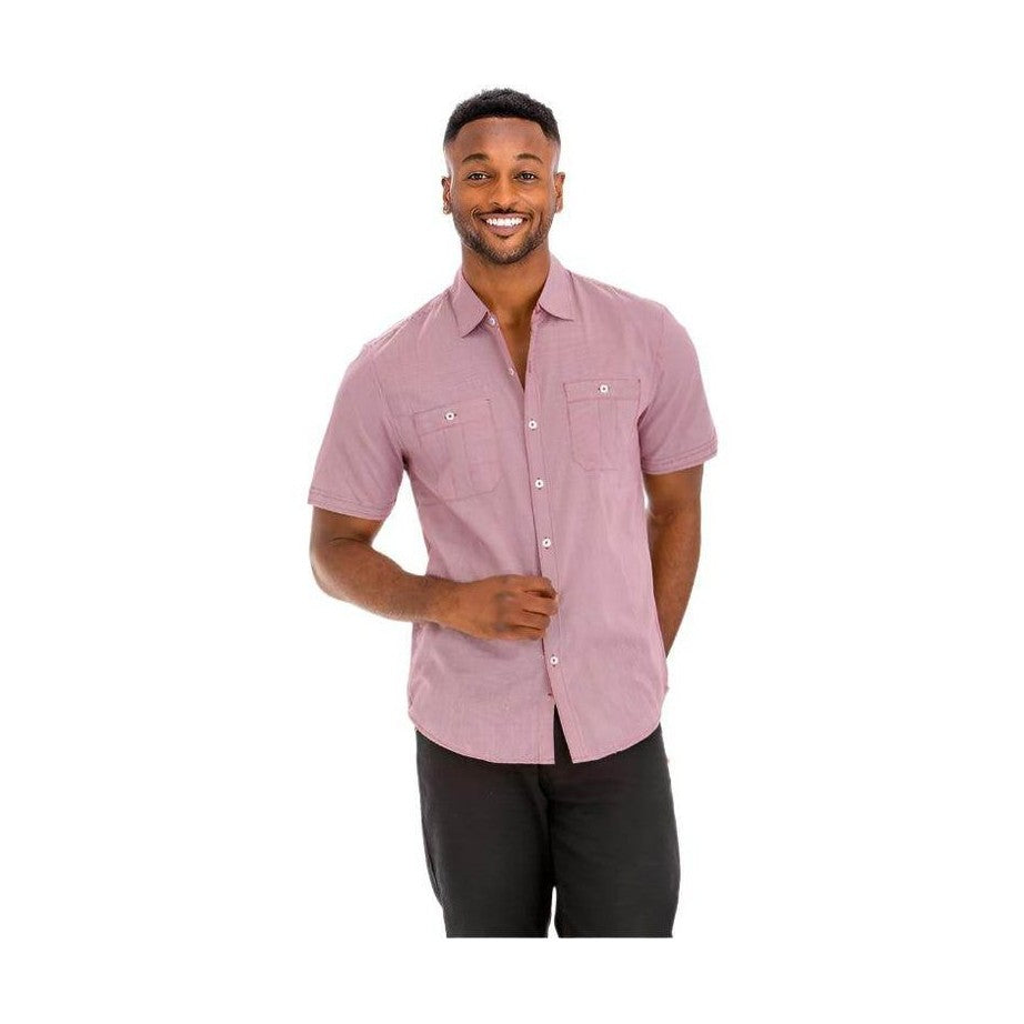 Mens Lightweight Short Sleeve Button Down Shirts - VacationGrabs