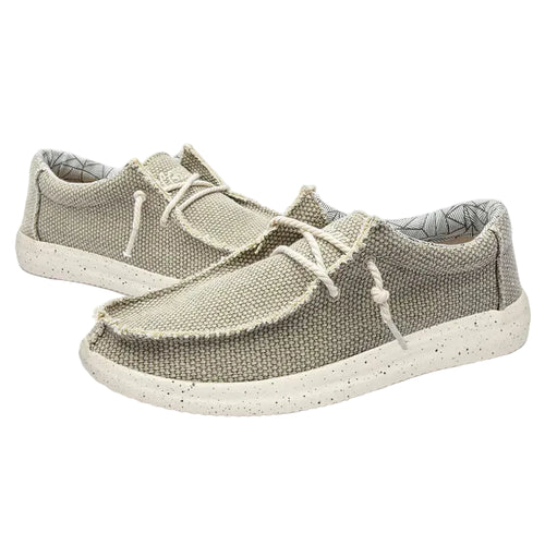 Men's lightweight travel city walk shoes in gray, perfect for casual outings