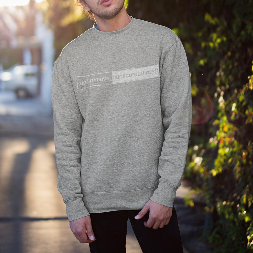 Men's Sweatshirts & Hoodies Mens Long Sleeve Pullover Sweat Shirt Python Coding Logo Design