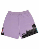 Men's Shorts Mens Mandatory Lavender Vacation Graphic Shorts