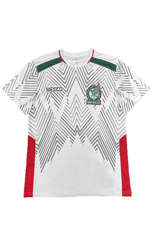 Men's Shirts - Tee's Mens Mexico Team World Soccer Jersey Shirts 3Xl