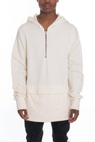 Men's Sweatshirts & Hoodies Mens Off White Pouch Pullover Hoodie