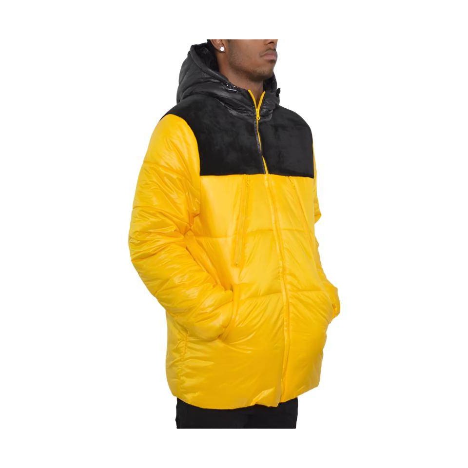 Mens Padded Buffle Puffer Jacket - VacationGrabs