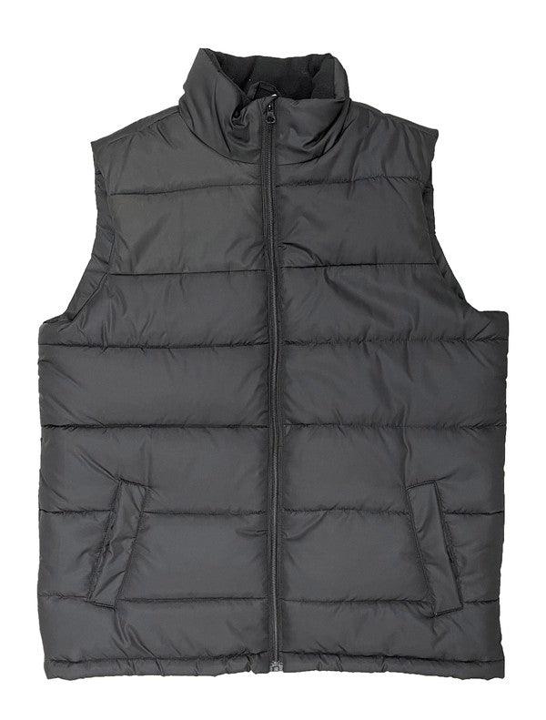 Men's Jackets Mens Padded Winter Two Tone Vest Jackets