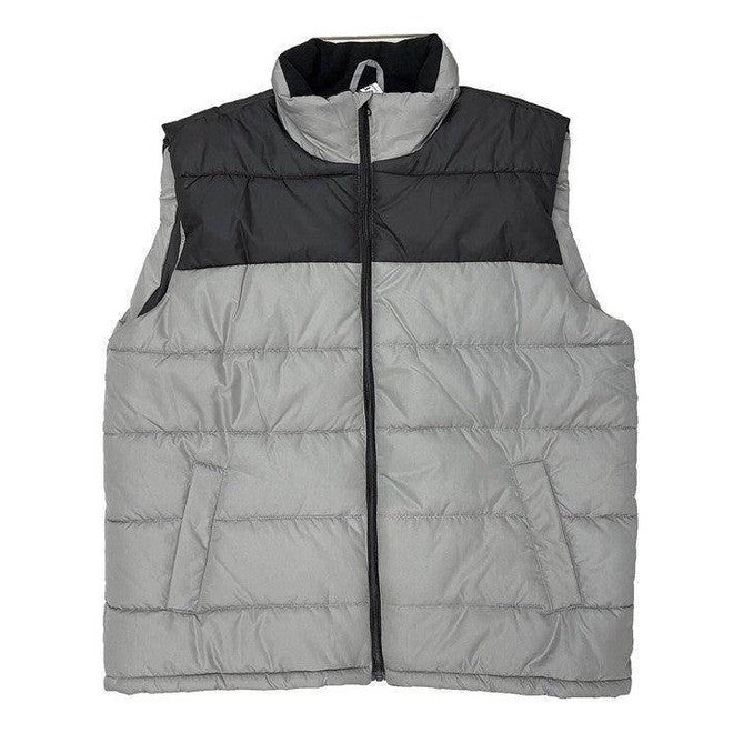 Mens Padded Winter Two Tone Vest Jackets - VacationGrabs