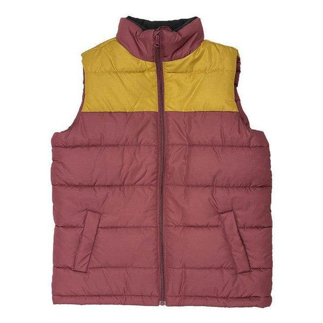 Mens Padded Winter Two Tone Vest Jackets - VacationGrabs