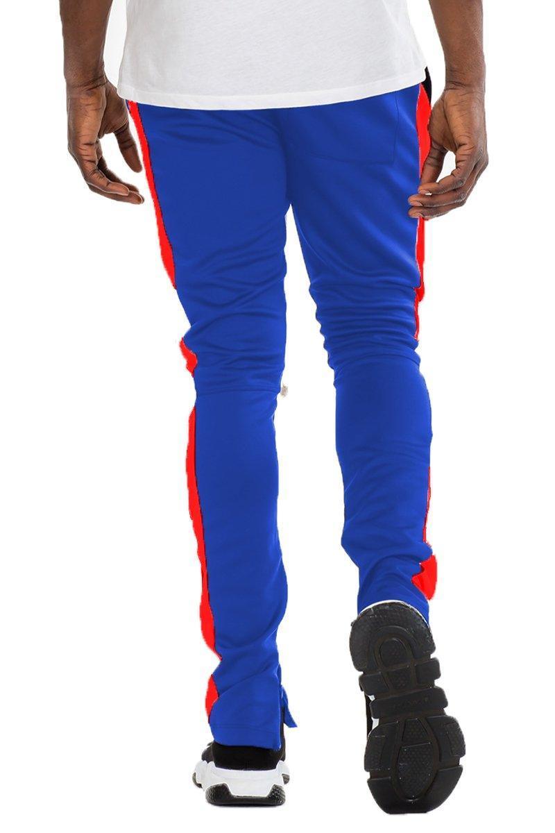 Men's Pants - Joggers Mens Royal Blue Joggers Slim Fit Track Pants
